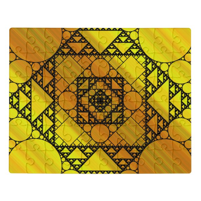 Fractal Geometry Acrylic Puzzle (Puzzle Horizontal)