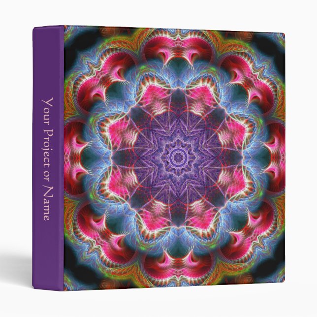 Fractal Geometry Art Binder (Front/Spine)