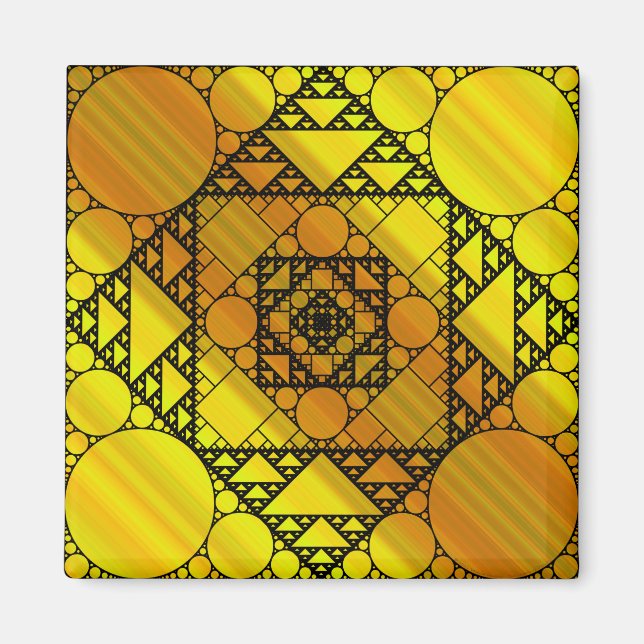 Fractal Geometry Magnet (Front)