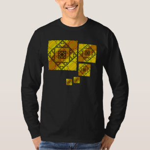 Fractal Geometry Men's Dark Shirt