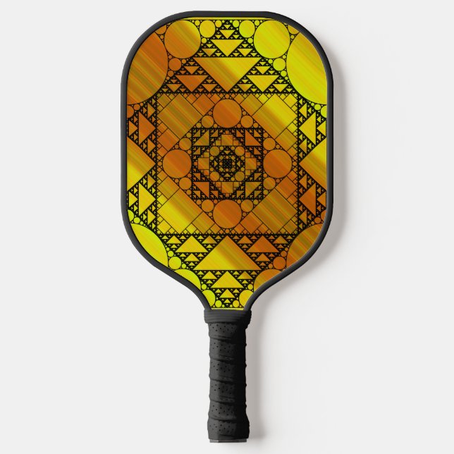 Fractal Geometry Pickleball Paddle (Front)