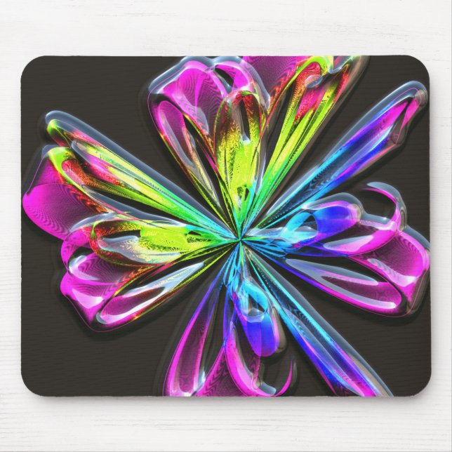 Fractal Glass 4A Mousepad (Front)