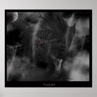 Fractal Goth Poster