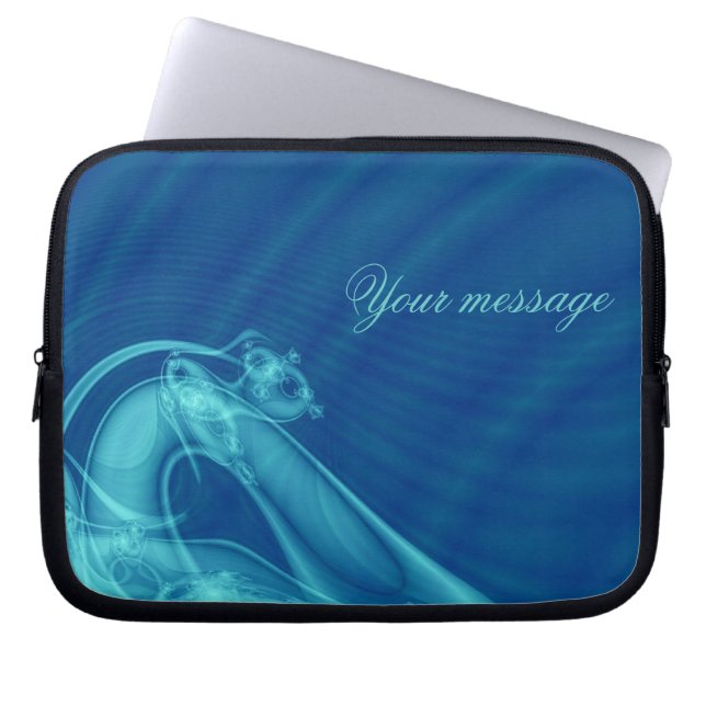 Fractal "Guardian Angel" Computer Sleeve (Front)