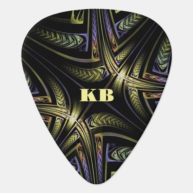 Fractal Guitar Pick (Front)