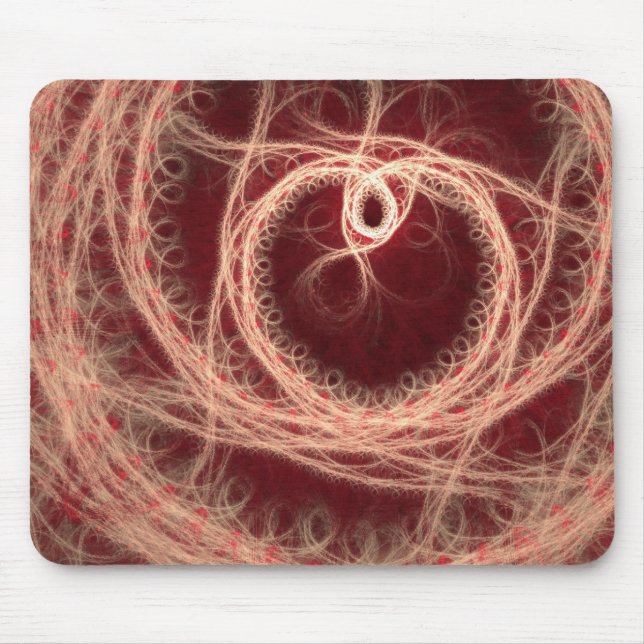 Fractal Heart Mousepad (Front)