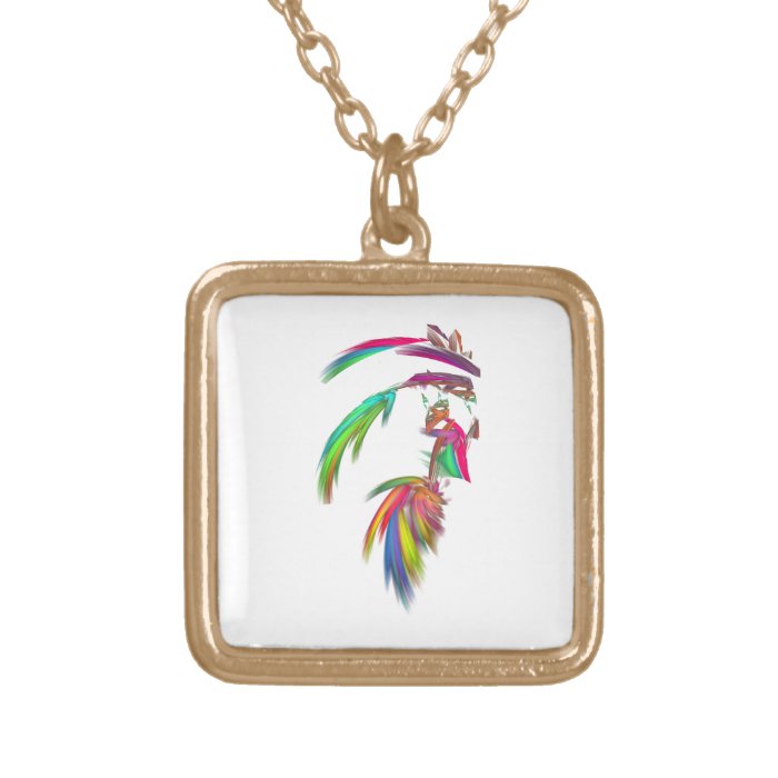 Fractal   Indian Chief Pendant