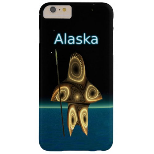 Fractal Inuit Hunter _ Alaska Barely There iPhone 6 Plus Case