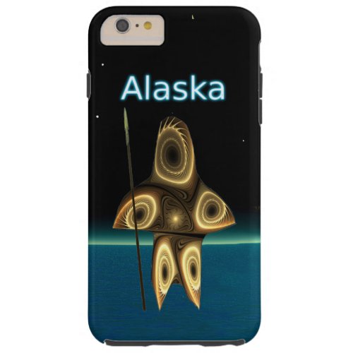 Fractal Inuit Hunter _ Alaska Tough iPhone 6 Plus Case