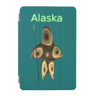Fractal Inuit Hunter - Alaska iPad Mini Cover