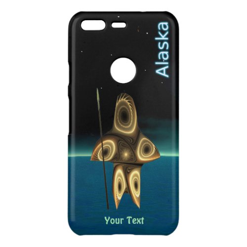 Fractal Inuit Hunter _ Alaska OtterBox iPhone Case