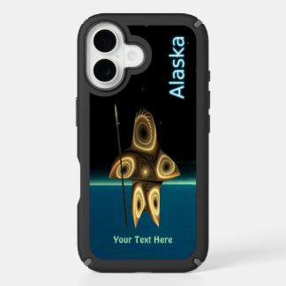 Fractal Inuit Hunter - Alaska OtterBox iPhone Case