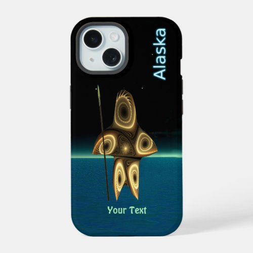 Fractal Inuit Hunter _ Alaska OtterBox iPhone Case