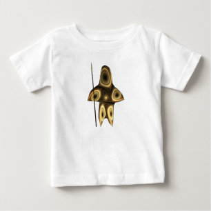 Fractal Inuit Hunter Baby T-Shirt