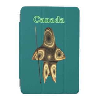 Fractal Inuit Hunter - Canada iPad Mini Cover