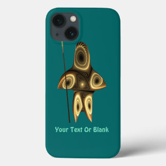 Fractal Inuit Hunter iPhone 13 Case