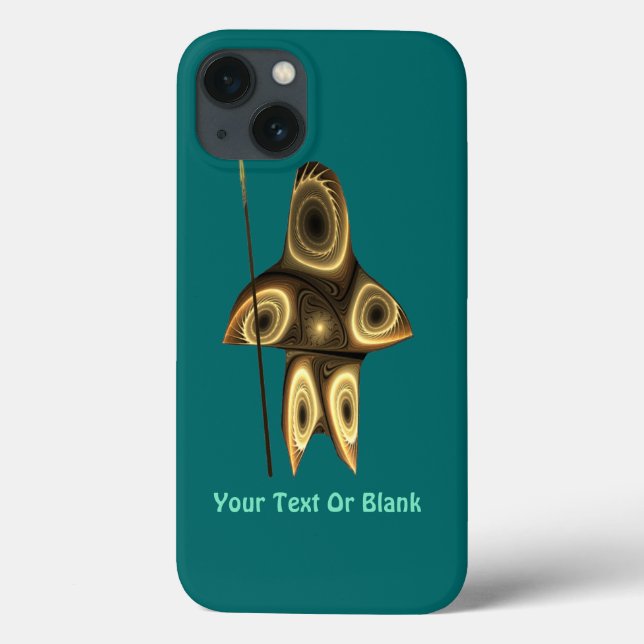 Fractal Inuit Hunter Case-Mate iPhone Case (Back)