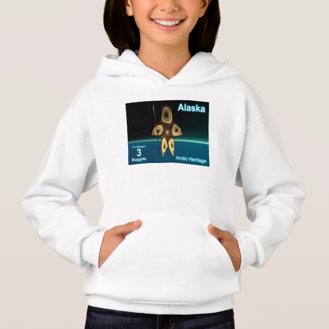 Fractal Inuit Hunter Hoodie (Front)