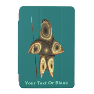 Fractal Inuit Hunter iPad Mini Cover