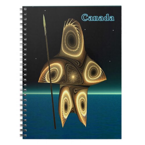 Fractal Inuit Hunter Notebook