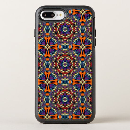 Fractal Kaleidoscope Flower Tile OtterBox Symmetry iPhone 7 Plus Case