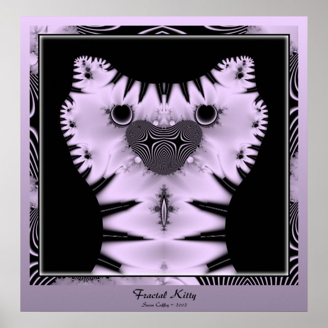 Fractal Kitty Poster (Front)