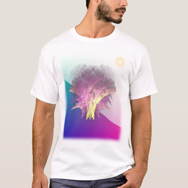 Fractal Life Tree T-Shirt (Front)