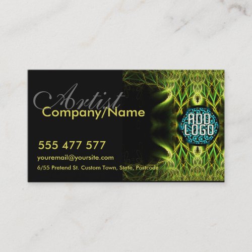 Fractal LoGo Business Card