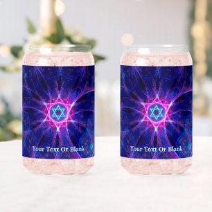 Fractal Magen Bet Can Glass