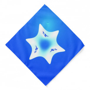 Fractal Magen Lavan Bandana