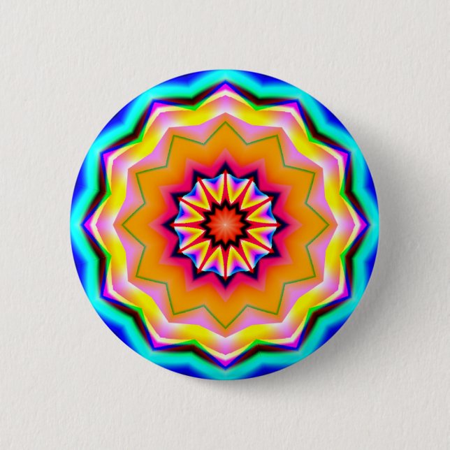 Fractal Mandala - 20 Button (Front)