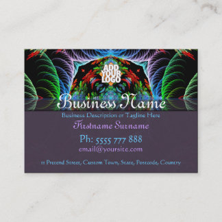 Fractal Mandala Arts Big Business card