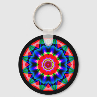 Fractal Mandala - Customized Keychain