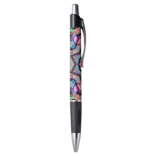 Fractal Mandala Floral Psychedelic Pen (Bottom (Vertical))