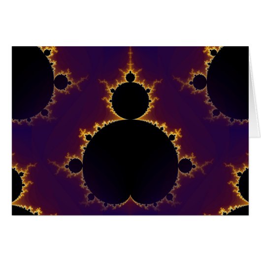 Fractal Mandelbrot Cards (Front Horizontal)