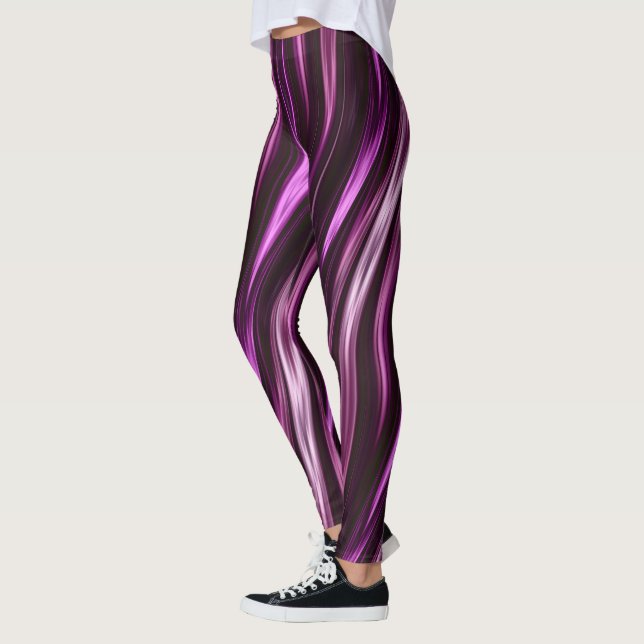 Fractal Marble 10-2 Leggings (Left)