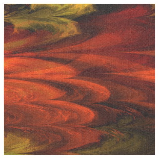 Fractal Marble 4-19 Custom Fabric (Close Up)