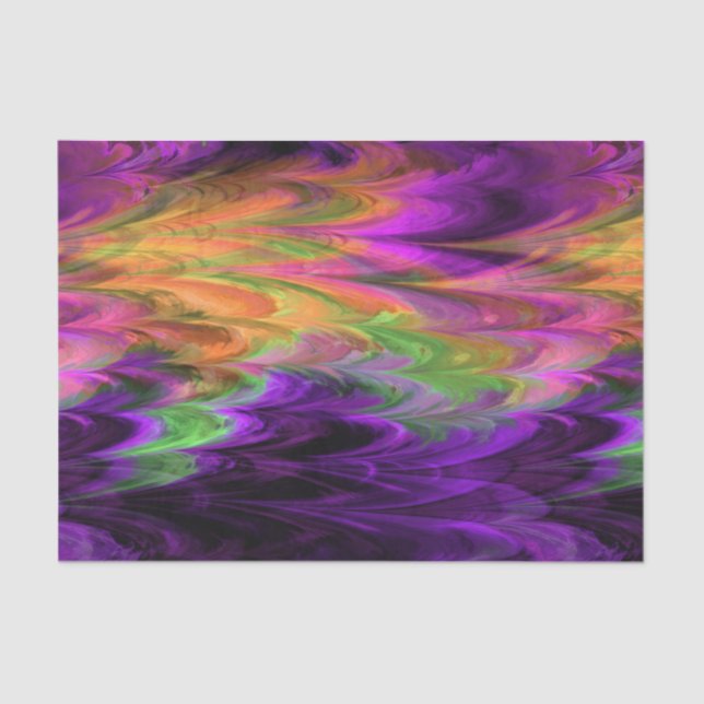 Fractal Marble 4-1 Tissue Paper (Front)