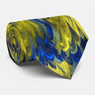 Fractal Marble 4-21 Tie