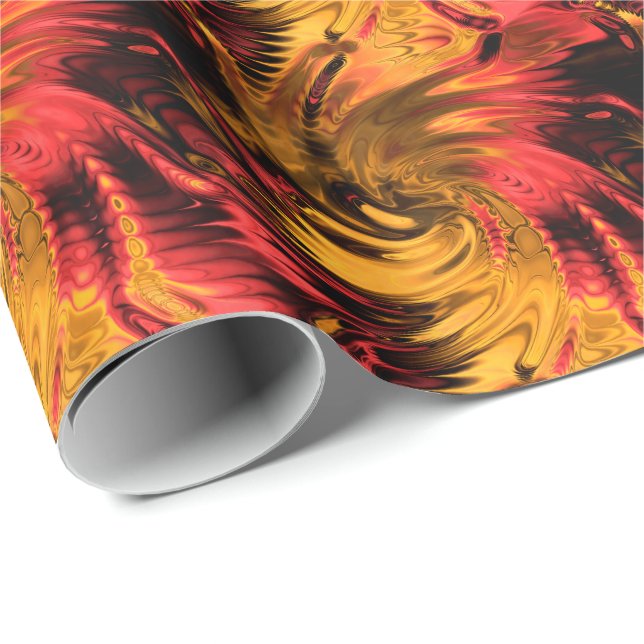 Fractal Marble 5-1 Wrapping Paper Options (Roll Corner)