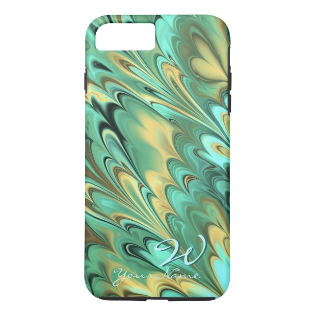 Fractal Marble 6-2 Case-Mate iPhone Case (Back)