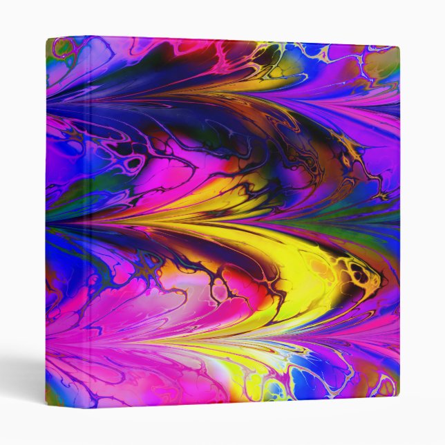 Fractal Marble 7A Binder (Front/Spine)