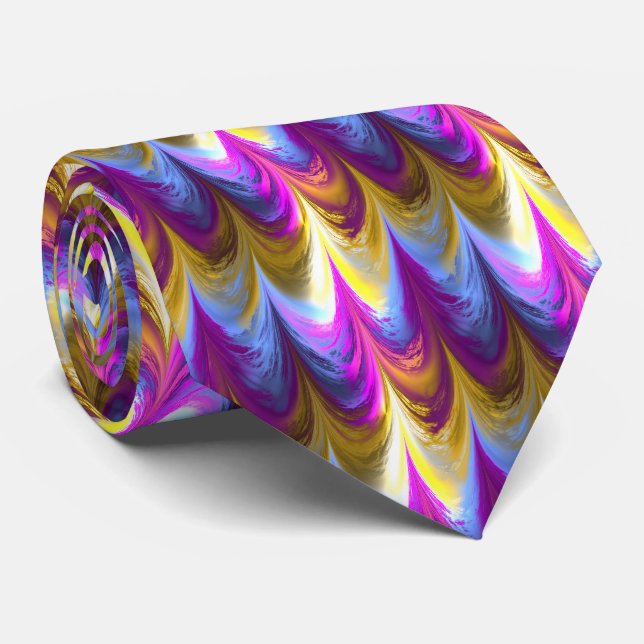 Fractal Marble 8-2 Tie (Rolled)