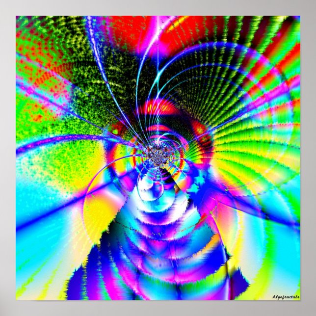 Fractal Maze 5c Poster (Front)