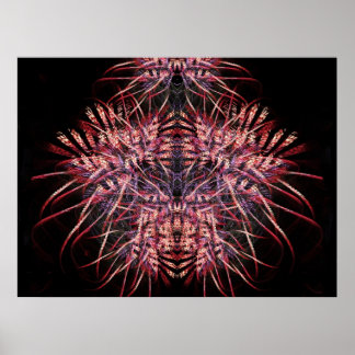 Fractal Moth Print