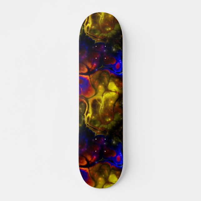 Fractal Nebula 2-2  Skateboard Deck (Front)