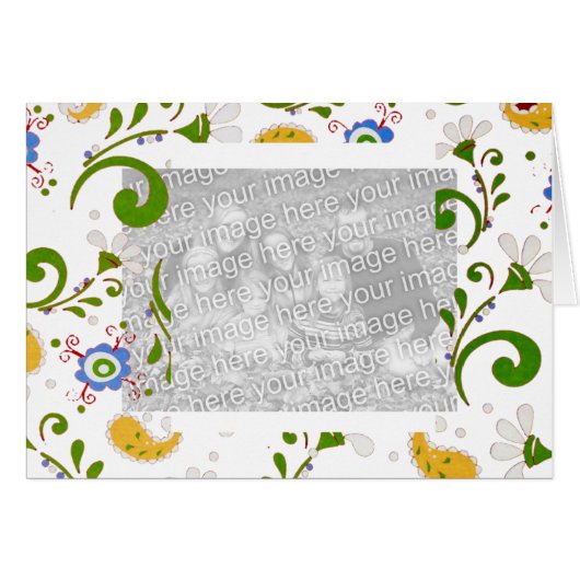 Fractal of flowers - Customize Cards (Front Horizontal)