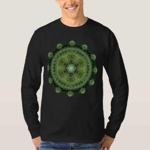 Fractal ornate round pattern T-Shirt