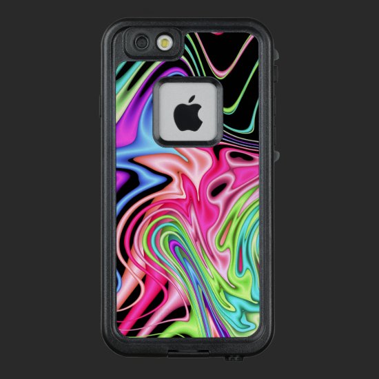 Fractal Pastel Swirls LifeProof FRE iPhone 6/6s Case