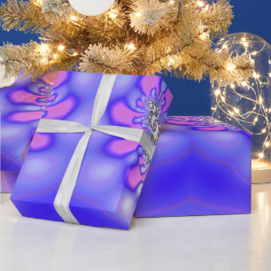 ~ Fractal Pattern Mauves Pinks ~ Birthday ~ Wrapp Wrapping Paper